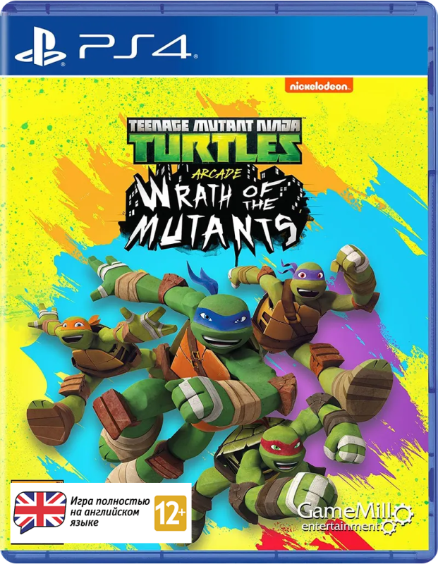 Teenage Mutant Ninja Turtles: Wrath of the Mutants [PS4, английская версия]