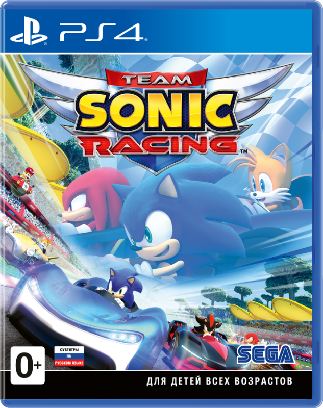 Team Sonic Racing [PS4, русские субтитры]