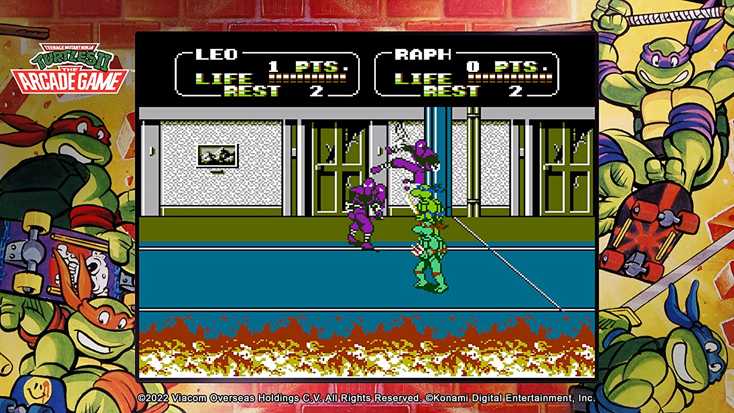 Teenage Mutant Ninja Turtles: Cowabunga Collection [PS4, английская версия] фото в интернет-магазине In Play