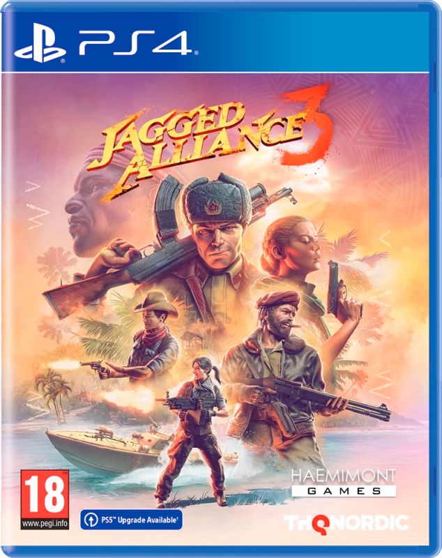 Jagged Alliance 3 [PS4, русские субтитры]