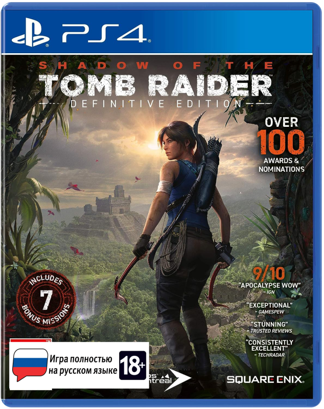 Shadow of the Tomb Raider. Definitive Edition [PS4, русская версия]