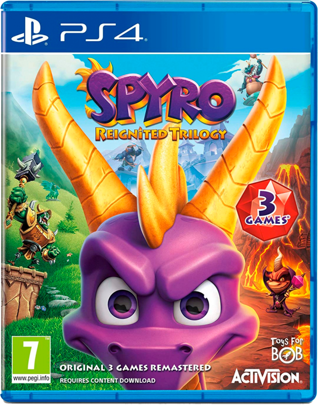 Spyro Reignited Trilogy [PS4, английская версия]