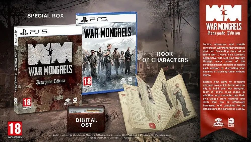 War Mongrels. Renegade Edition [PS5, русские субтитры] фото в интернет-магазине In Play