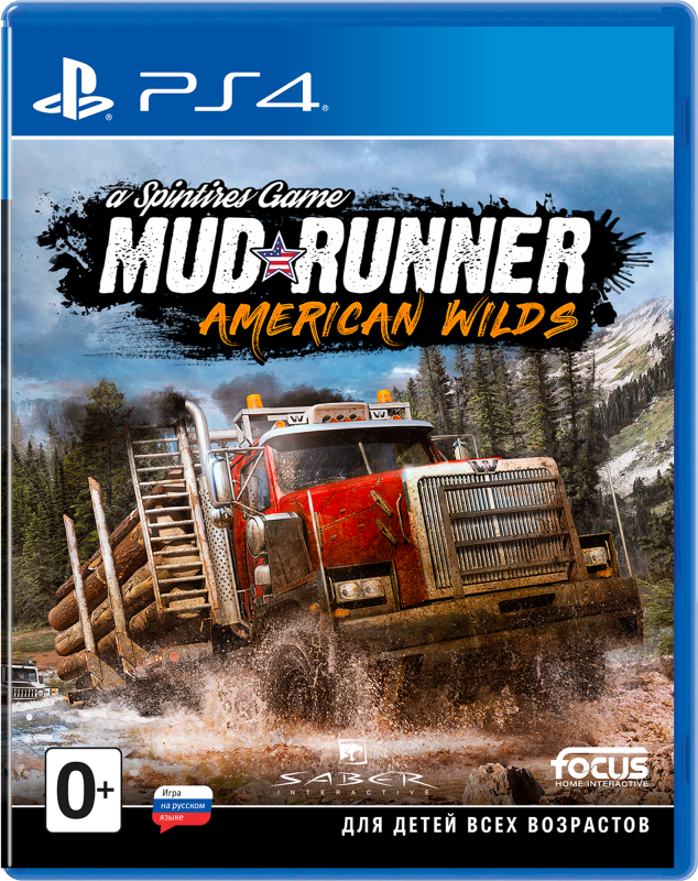 Spintires: MudRunner. American Wilds [PS4, русские субтитры]