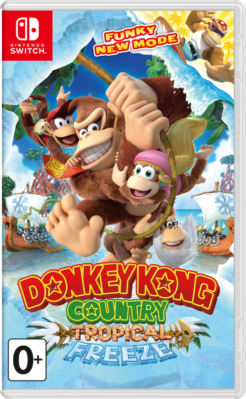 Donkey Kong Country: Tropical Freeze [Nintendo Switch, английская версия]