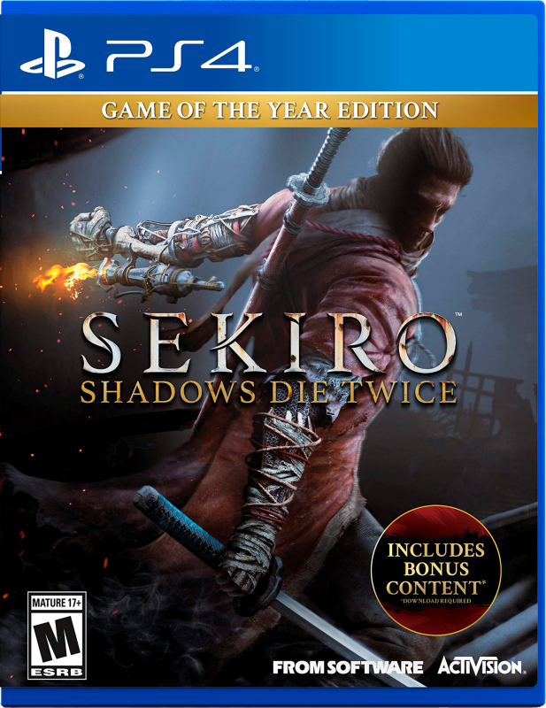 Sekiro: Shadows Die Twice. Game of the Year Edition [PS4, русские субтитры]