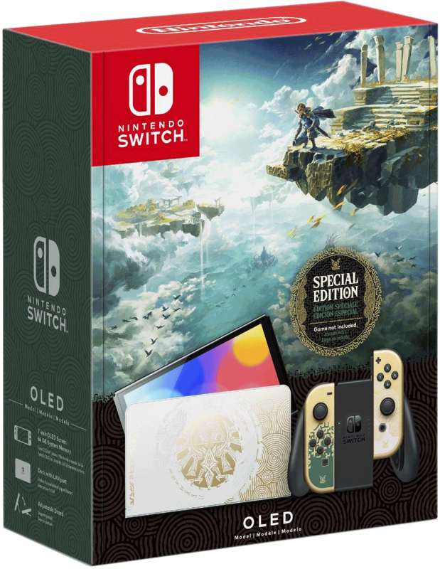 Игровая консоль Nintendo Switch (OLED-модель): Особое издание – The Legend of Zelda: Tears of the Kingdom