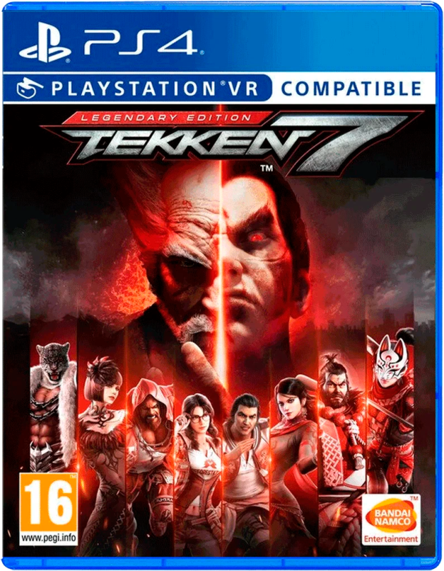 Tekken 7. Legendary Edition (поддержка PS VR) [PS4, русские субтитры]