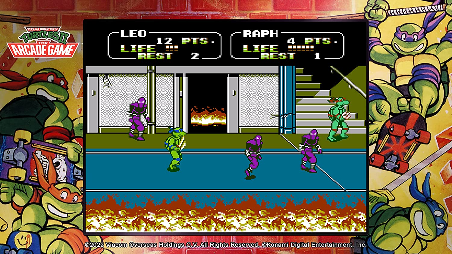 Teenage Mutant Ninja Turtles: Cowabunga Collection [PS4, английская версия] фото в интернет-магазине In Play