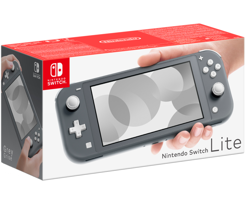 Игровая консоль Nintendo Switch Lite (серый)