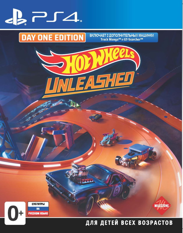 Hot Wheels Unleashed [PS4, русские субтитры]