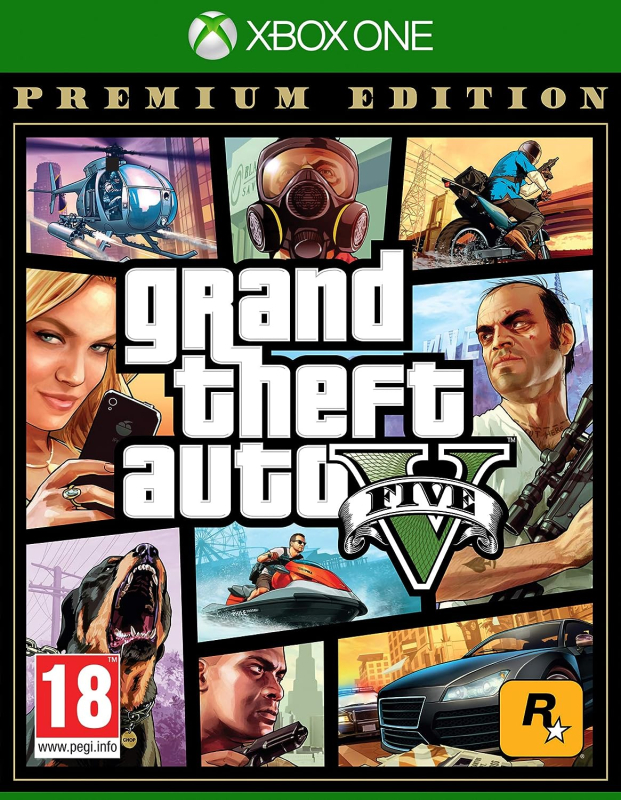 Grand Theft Auto V. Premium Edition [Xbox One, русские субтитры]