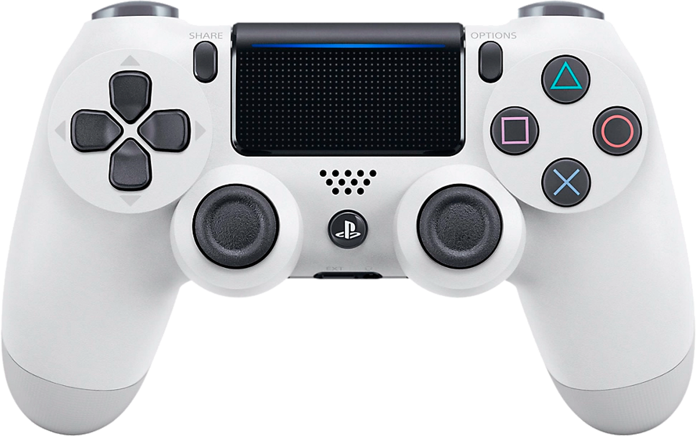 Геймпад DualShock 4 для PS4 беспроводной Glacier White (белый) (CUH-ZCT2E)