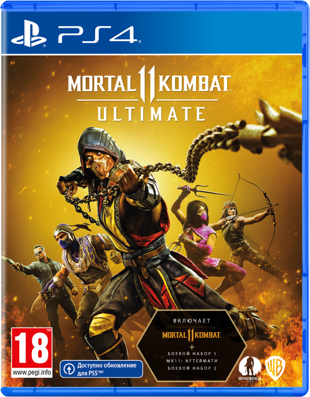 Mortal Kombat 11 Ultimate [PS4, русские субтитры]