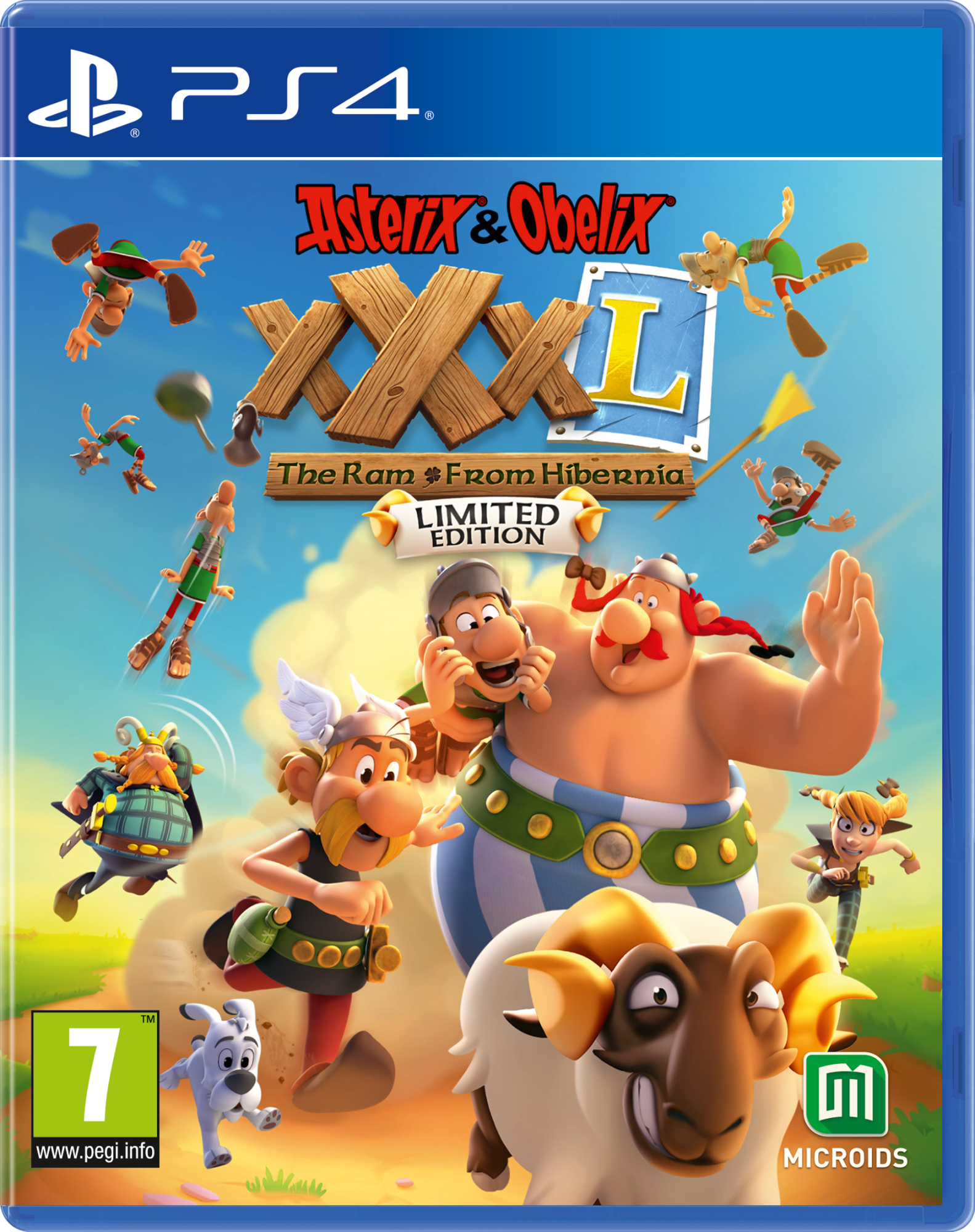 Asterix & Obelix XXXL: The Ram From Hibernia. Limited Edition [PS4, русские субтитры]